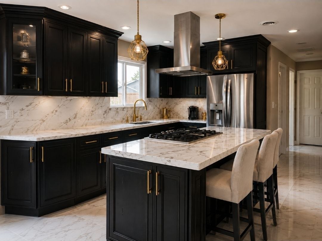 Kitchen after — J&R Enterprise remodel